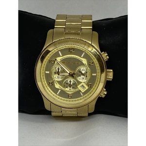 Michael Kors MK8077 Women's Gold Stainless Steel A